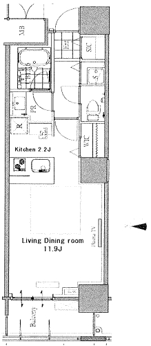南千住駅 徒歩5分 構造:鉄筋コンクリート造