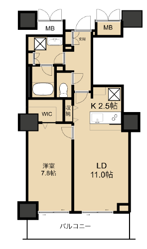 南千住駅 徒歩5分 構造:鉄筋コンクリート造