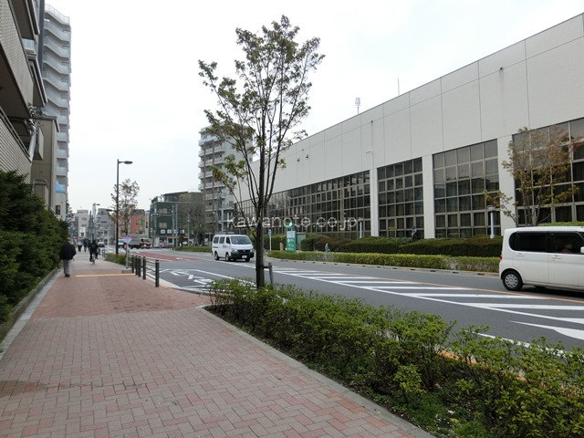 前面道路西方向